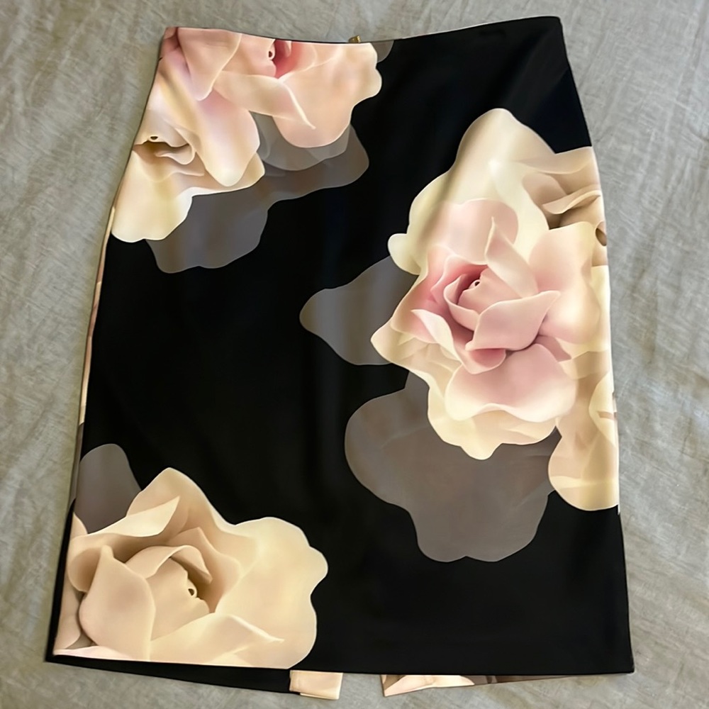 Ted Baker floral pencil skirt